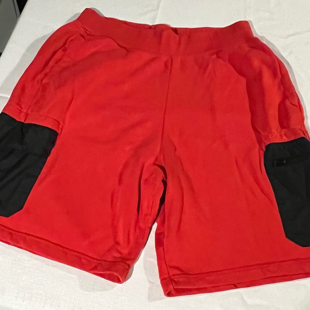 Vintage Nike Air Cargo Sweatshirts Red/Black Size Large